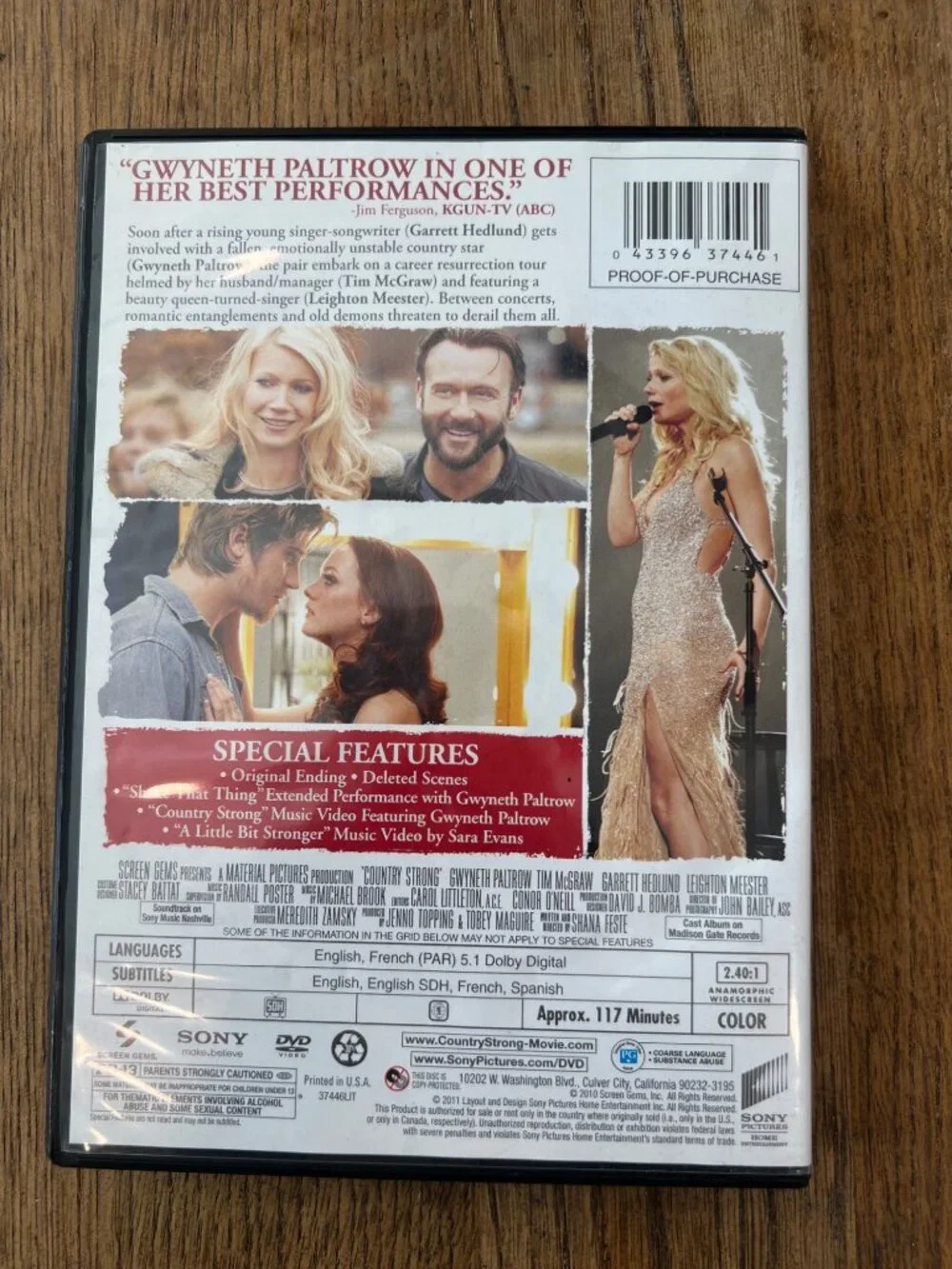Sony country strong
